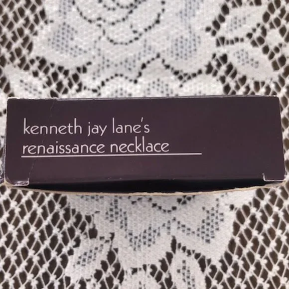 AVON KENNETH JAY LANE RENAISSANCE NECKLACE VINTAGE 1989 - Picture 12 of 13